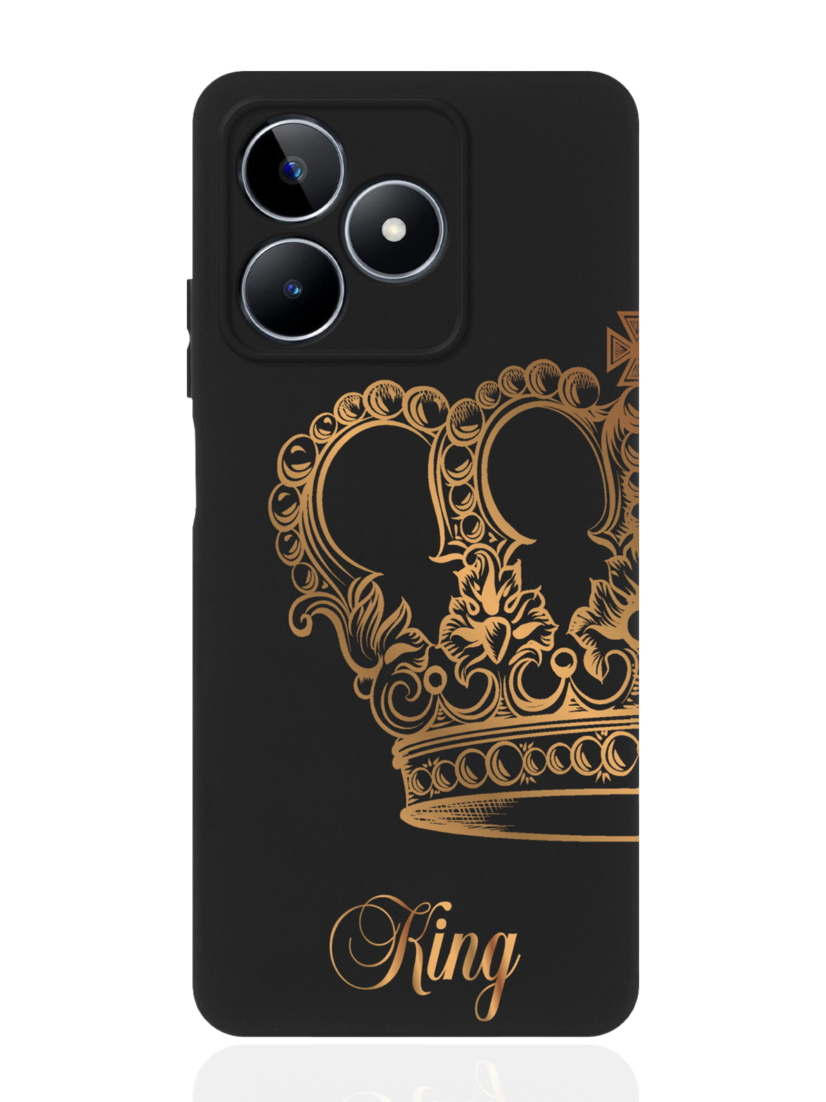 Чехол для смартфона Realme C53/ Narzo N53 черный силиконовый Парный чехол корона King, Разноцветный
Чехол для смартфона Realme C53/ Narzo N53 черный силиконовый Парный чехол корона King, Разноцветный