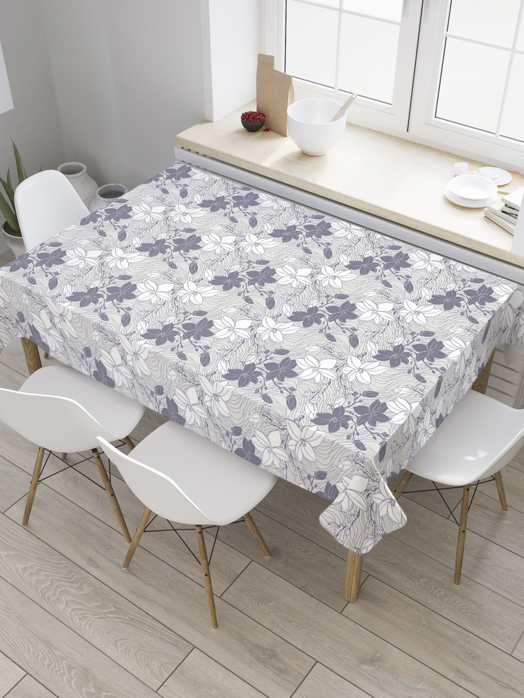 Скатерть прямоугольная JoyArty "Монотонные магнолии" из сатена, 120x145 см, Серый, Монотонные магнолии
Скатерть прямоугольная JoyArty "Монотонные магнолии" из сатена, 120x145 см, Серый, Монотонные магнолии