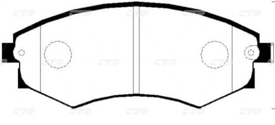 Колодки тормозные HYUNDAI ELANTRA/MATRIX/SONATA/SSANGYONG REXTON/KORANDO перед. CTR GK0457
Колодки тормозные HYUNDAI ELANTRA/MATRIX/SONATA/SSANGYONG REXTON/KORANDO перед. CTR GK0457