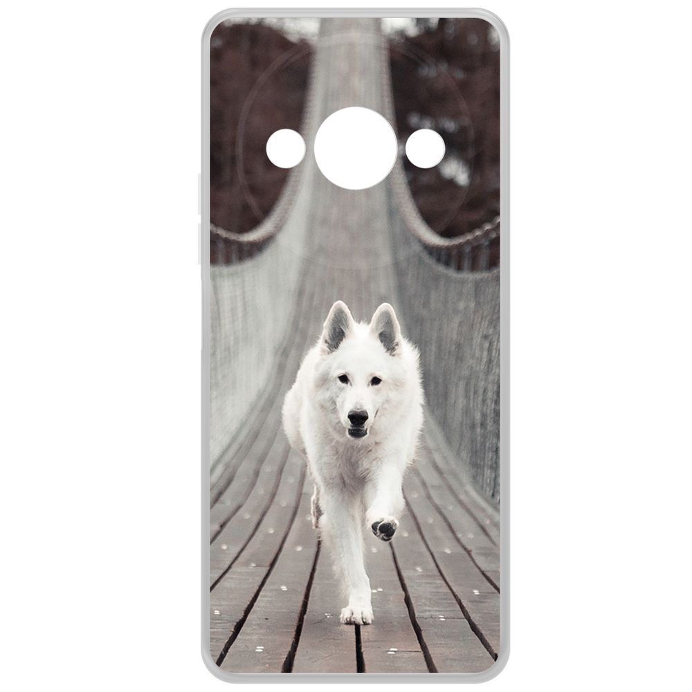 Чехол-накладка Krutoff Clear Case Пес на мосту для Xiaomi Redmi A3x, Прозрачный
Чехол-накладка Krutoff Clear Case Пес на мосту для Xiaomi Redmi A3x, Прозрачный