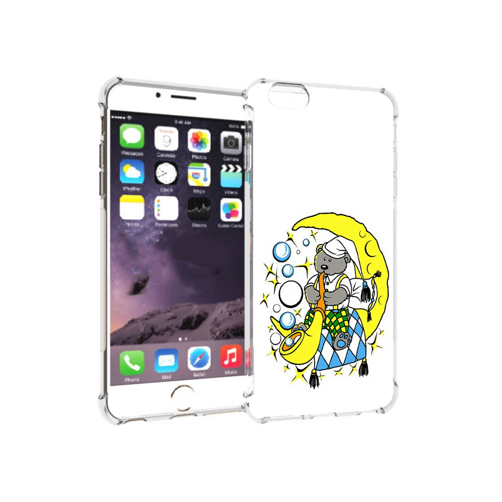 Чехол MyPads Tocco для Apple iPhone 6 Plus Сырная луна, Прозрачный, Tocco 
Чехол MyPads Tocco для Apple iPhone 6 Plus Сырная луна, Прозрачный, Tocco