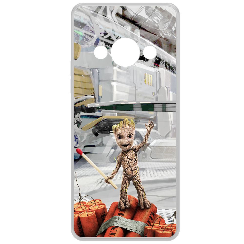 Чехол-накладка Krutoff Clear Case Стражи Галактики. Малыш Грут для Xiaomi Redmi A3x, Прозрачный
Чехол-накладка Krutoff Clear Case Стражи Галактики. Малыш Грут для Xiaomi Redmi A3x, Прозрачный