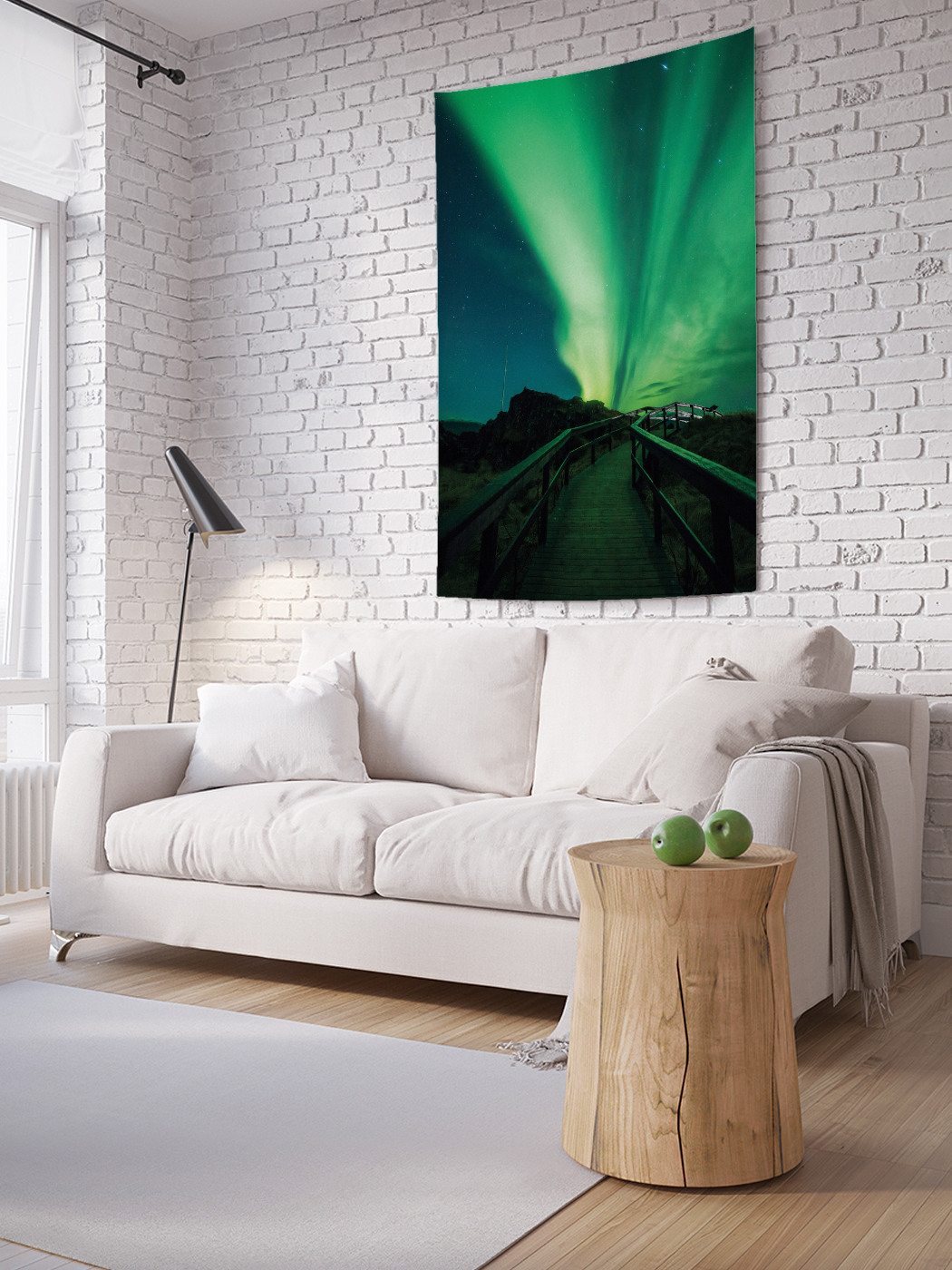 Вертикальное фотопанно на стену JoyArty Северное сияние над мостиком 100x150 см, Северное сияние над мостиком
Вертикальное фотопанно на стену JoyArty Северное сияние над мостиком 100x150 см, Северное сияние над мостиком