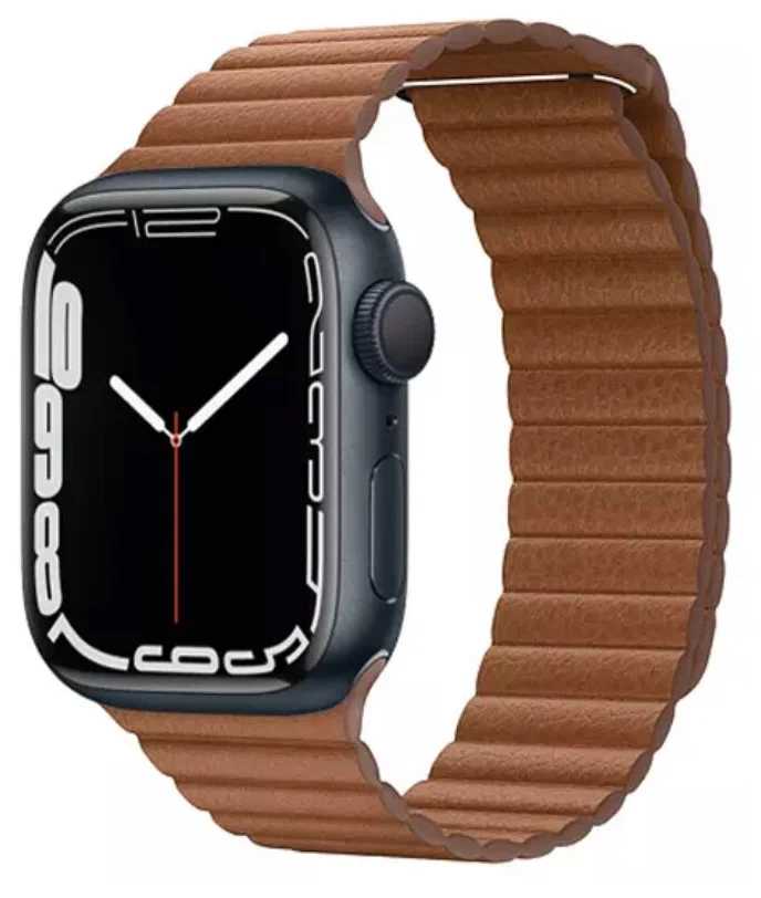 Ремешок из экокожи для Apple Watch 44/42mm (коричневый), Ремешок для Apple Watch 44mm/42mm
Ремешок из экокожи для Apple Watch 44/42mm (коричневый), Ремешок для Apple Watch 44mm/42mm