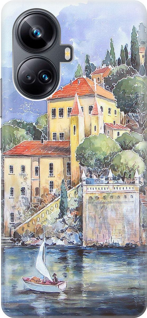 Силиконовый чехол на Realme 10 Pro+ с принтом "Город у моря", Голубой;желтый, 158628
Силиконовый чехол на Realme 10 Pro+ с принтом "Город у моря", Голубой;желтый, 158628