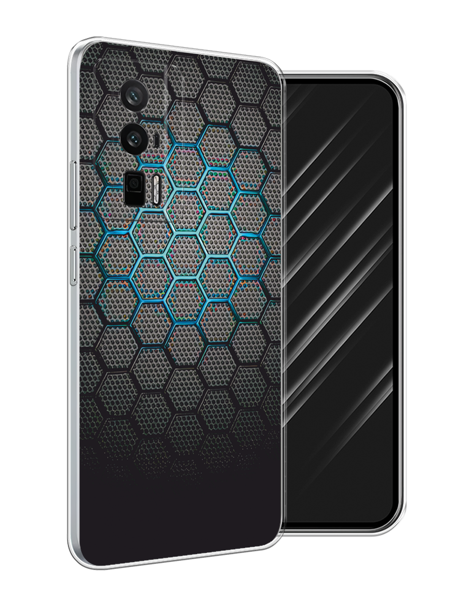 Чехол Awog на Xiaomi Redmi K60/Poco F5 Pro "Бирюзовые соты", Бирюзовый;синий;черный, 318850-1
Чехол Awog на Xiaomi Redmi K60/Poco F5 Pro "Бирюзовые соты", Бирюзовый;синий;черный, 318850-1