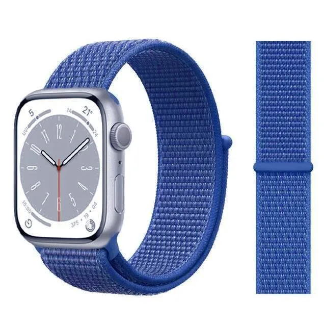 Ремешок для Apple Watch 44mm/42mm Nylon Loop Blue, Синий, Ремешок для Apple Watch 44mm/42mm
Ремешок для Apple Watch 44mm/42mm Nylon Loop Blue, Синий, Ремешок для Apple Watch 44mm/42mm