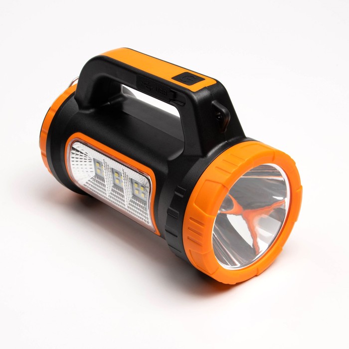 Фонарь прожекторный аккумуляторный, 7+3 Вт, 1200 мАч, 380 лм, LED, SMD, солнечная батарея, Черный;оранжевый
Фонарь прожекторный аккумуляторный, 7+3 Вт, 1200 мАч, 380 лм, LED, SMD, солнечная батарея, Черный;оранжевый