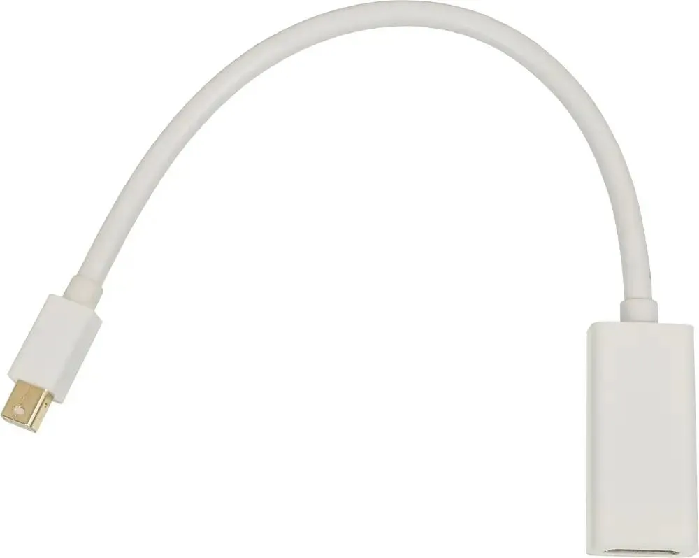 Переходник HDMI miniDisplayPort m - HDMI f, 0.2м, белый, Переходник HDMI miniDisplayPort (m) - HDMI (f), 0.2м, белый
Переходник HDMI miniDisplayPort m - HDMI f, 0.2м, белый, Переходник HDMI miniDisplayPort (m) - HDMI (f), 0.2м, белый