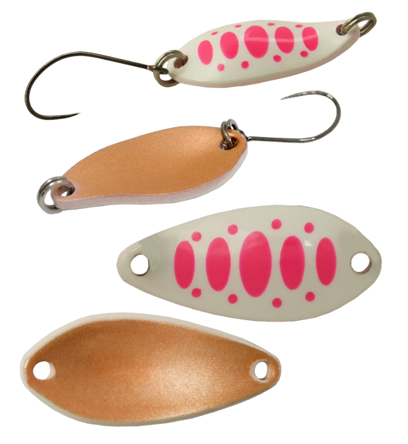 Блесна колеблющаяся LureMax Dotty, 25мм., 2,4 г., 12, Белый;золотистый;розовый, LTSDT2512
Блесна колеблющаяся LureMax Dotty, 25мм., 2,4 г., 12, Белый;золотистый;розовый, LTSDT2512