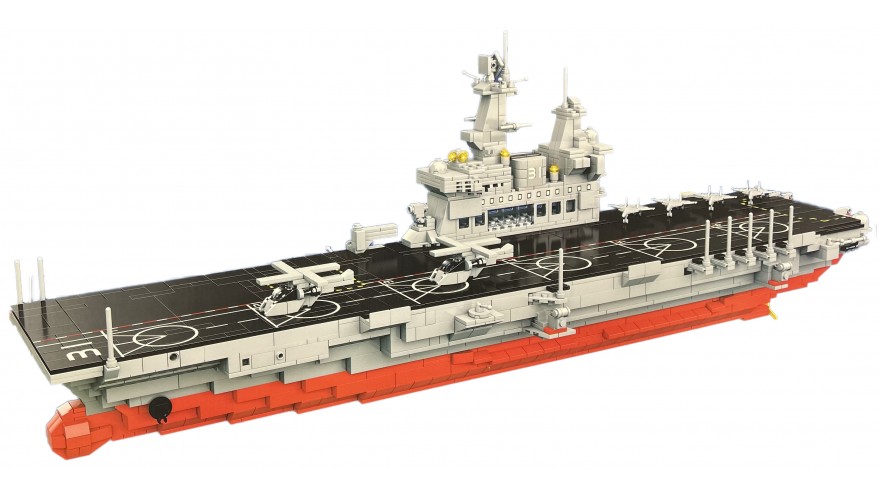 Конструктор Авианосец Zheng Bo Ji Mu Type 075 Landing Helicopter Dock LHD (2371 деталей), 075 Landing Helicopter Dock LHD (2371 деталей)
Конструктор Авианосец Zheng Bo Ji Mu Type 075 Landing Helicopter Dock LHD (2371 деталей), 075 Landing Helicopter Dock LHD (2371 деталей)