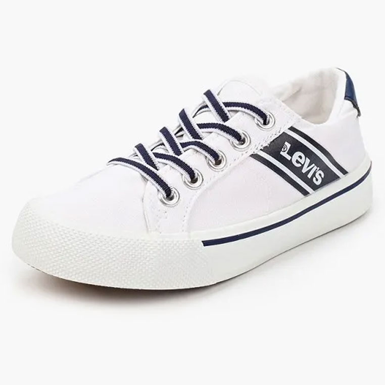 фото Кеды детские levi's kids, цв. белый р.34
