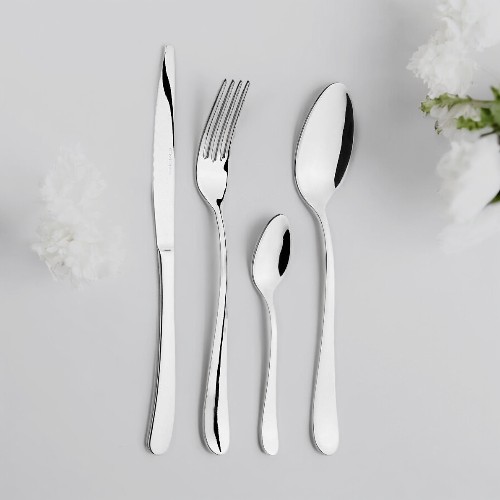 Набор столовых приборов Eme на 6 пер, нержавеющая сталь, Серебристый, charm
Набор столовых приборов Eme на 6 пер, нержавеющая сталь, Серебристый, charm