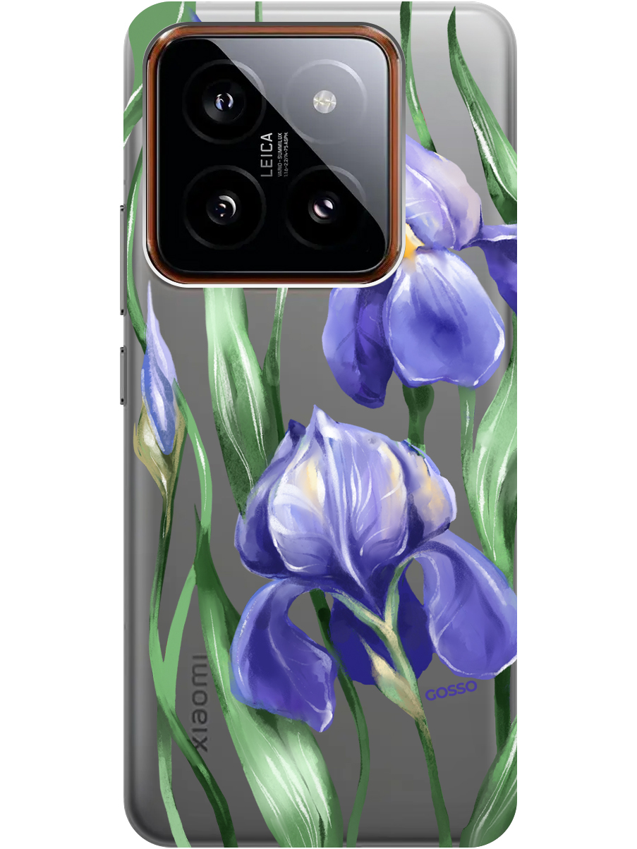 Силиконовый чехол на Xiaomi 14 Pro с рисунком "Amazing Irises" прозрачный, Прозрачный;белый;синий, 20012089
Силиконовый чехол на Xiaomi 14 Pro с рисунком "Amazing Irises" прозрачный, Прозрачный;белый;синий, 20012089