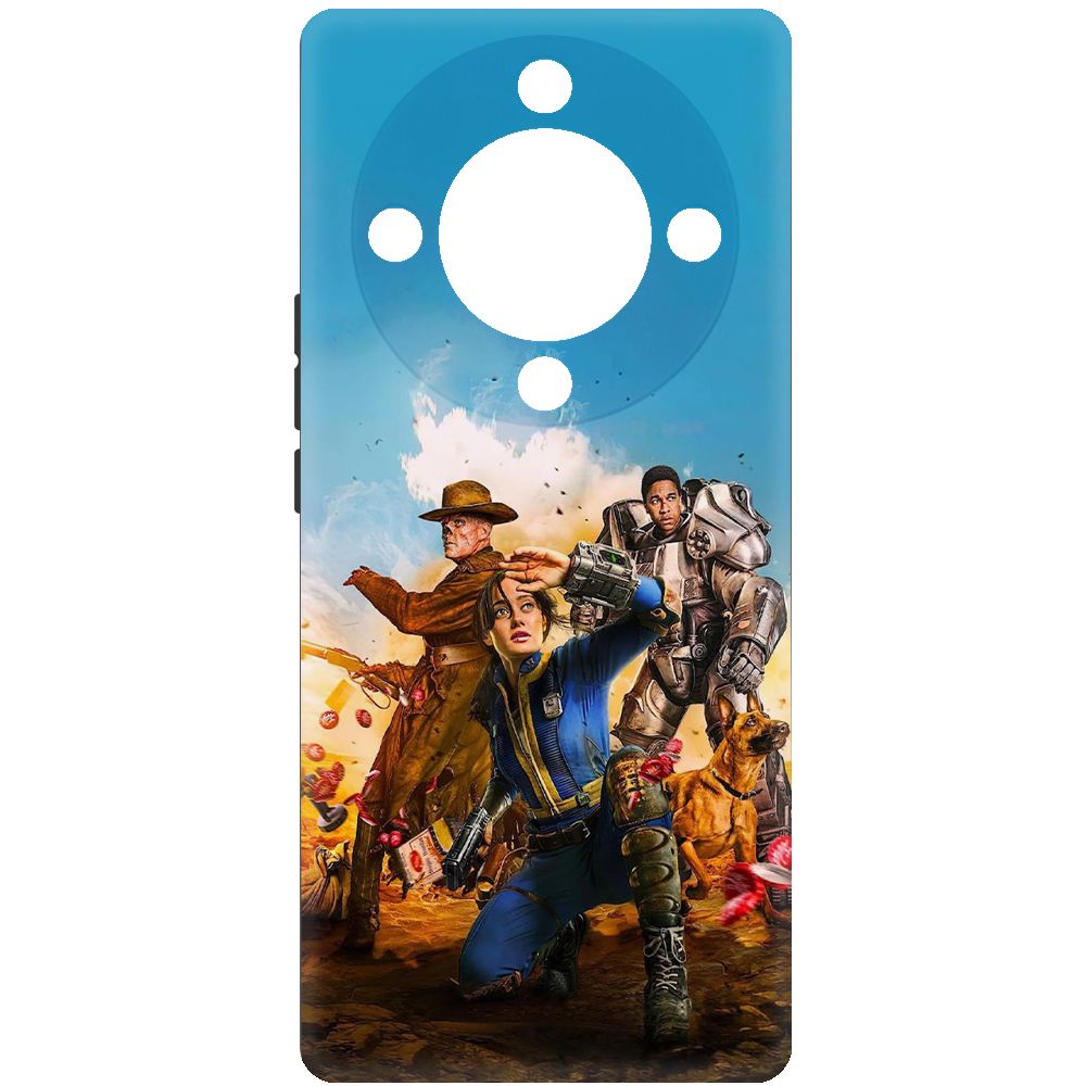 Чехол-накладка Krutoff Soft Case Фоллаут (Fallout) - Люси, Гуль и Аарон для Honor X9a, Черный
Чехол-накладка Krutoff Soft Case Фоллаут (Fallout) - Люси, Гуль и Аарон для Honor X9a, Черный