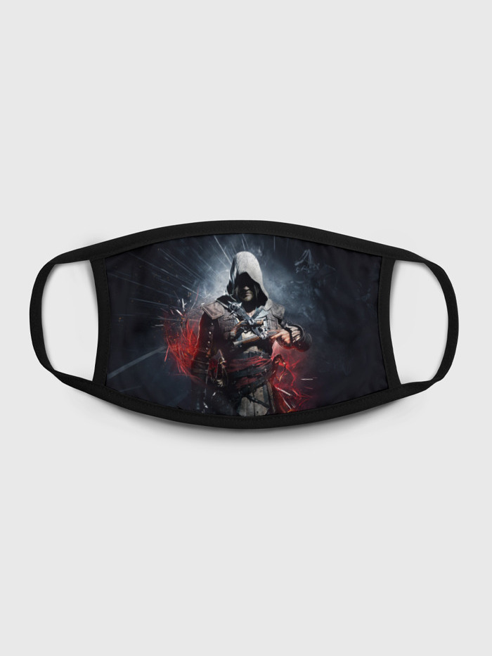 Многоразовая маска унисекс Burnettie Assassins Creed 4 Black Flag, Разноцветный, Assassins Creed 4 Black Flag
Многоразовая маска унисекс Burnettie Assassins Creed 4 Black Flag, Разноцветный, Assassins Creed 4 Black Flag