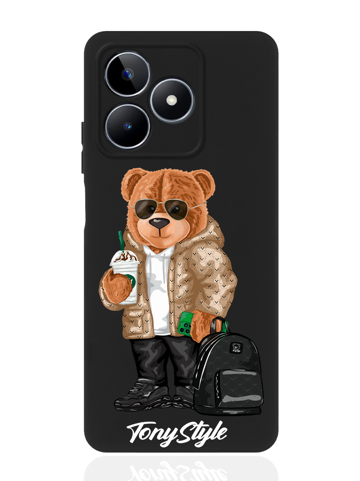 Чехол для смартфона Realme C53/ Narzo N53 черный силиконовый Tony Style в очках, Разноцветный
Чехол для смартфона Realme C53/ Narzo N53 черный силиконовый Tony Style в очках, Разноцветный