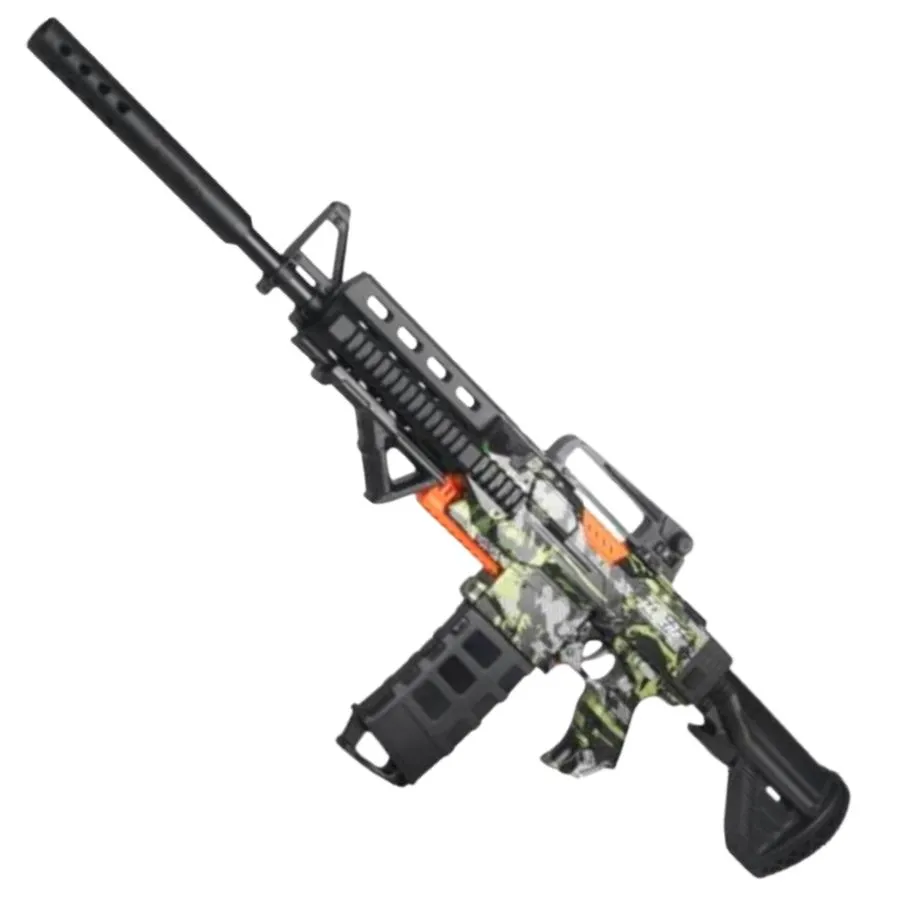 Игрушечный автомат Matreshka M416 GUN вылетающие гильзы мягкие пули присоски 96 см хаки, Оранжевый;хаки;черный, M416
Игрушечный автомат Matreshka M416 GUN вылетающие гильзы мягкие пули присоски 96 см хаки, Оранжевый;хаки;черный, M416