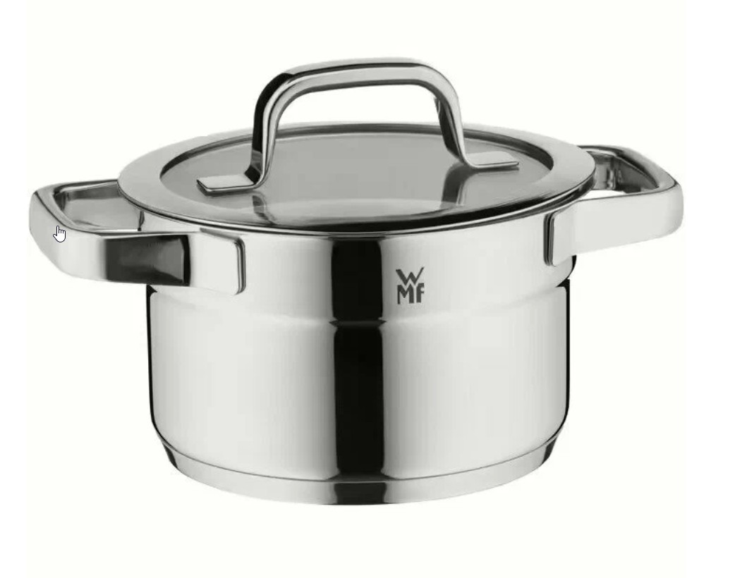 Кастрюля WMF Compact Cuisine 16 см 2 л 4000530708991, Серебристый, Compact Cuisine 4000530708991
Кастрюля WMF Compact Cuisine 16 см 2 л 4000530708991, Серебристый, Compact Cuisine 4000530708991