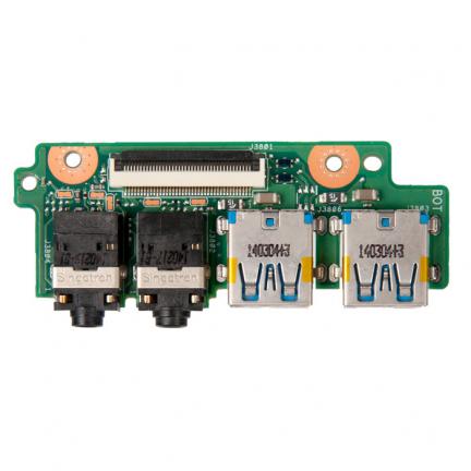 Плата расширения N56JR AUD IO BOARD Rev.2.0 для ноутбука Asus N56JR, G56JR(плата Audio и U
Плата расширения N56JR AUD IO BOARD Rev.2.0 для ноутбука Asus N56JR, G56JR(плата Audio и U