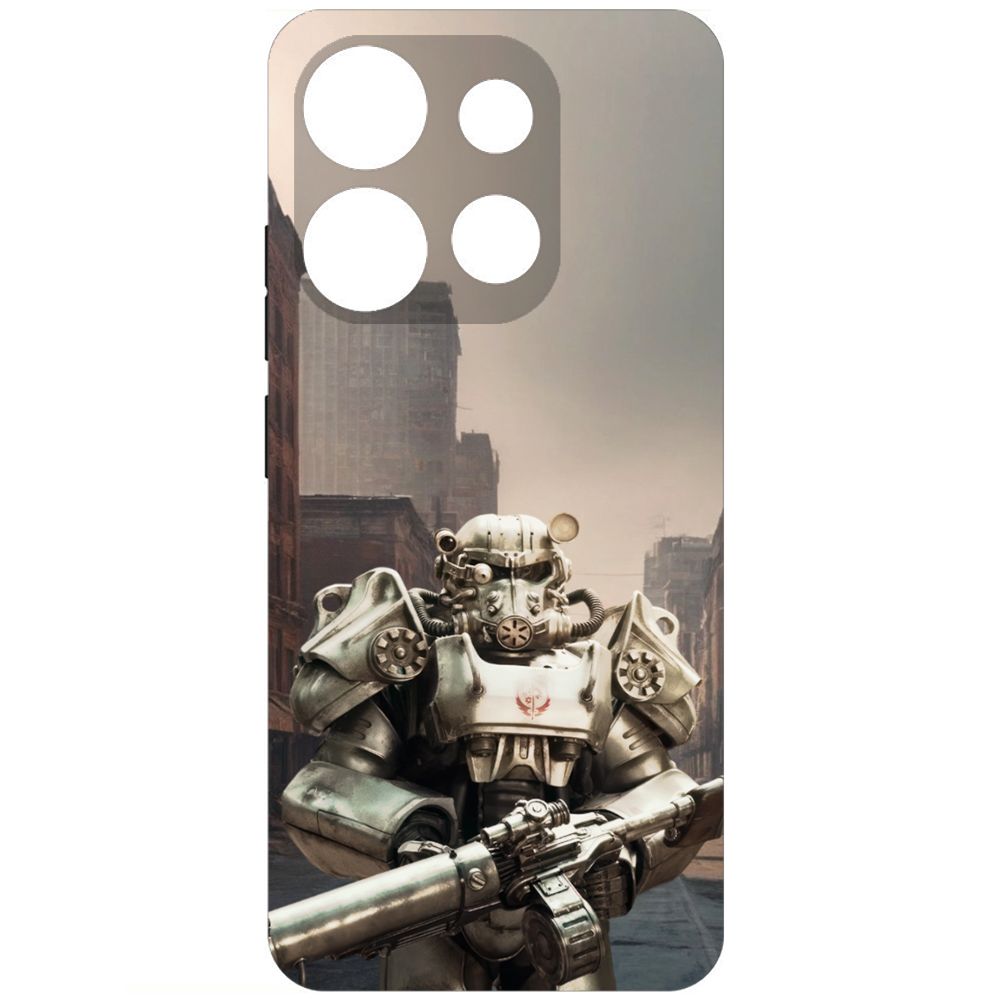 Чехол-накладка Krutoff Soft Case Фоллаут (Fallout) - Рыцарь Братства для INFINIX Smart 7
Чехол-накладка Krutoff Soft Case Фоллаут (Fallout) - Рыцарь Братства для INFINIX Smart 7