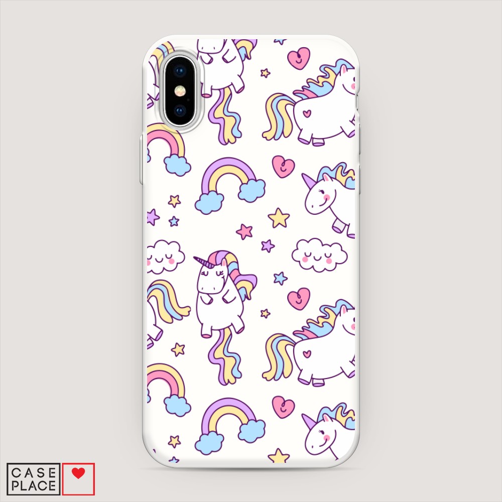 Матовый силиконовый чехол "Sweet unicorns dreams" на Apple iPhone XS (10S), Sweet unicorns dreams
Матовый силиконовый чехол "Sweet unicorns dreams" на Apple iPhone XS (10S), Sweet unicorns dreams