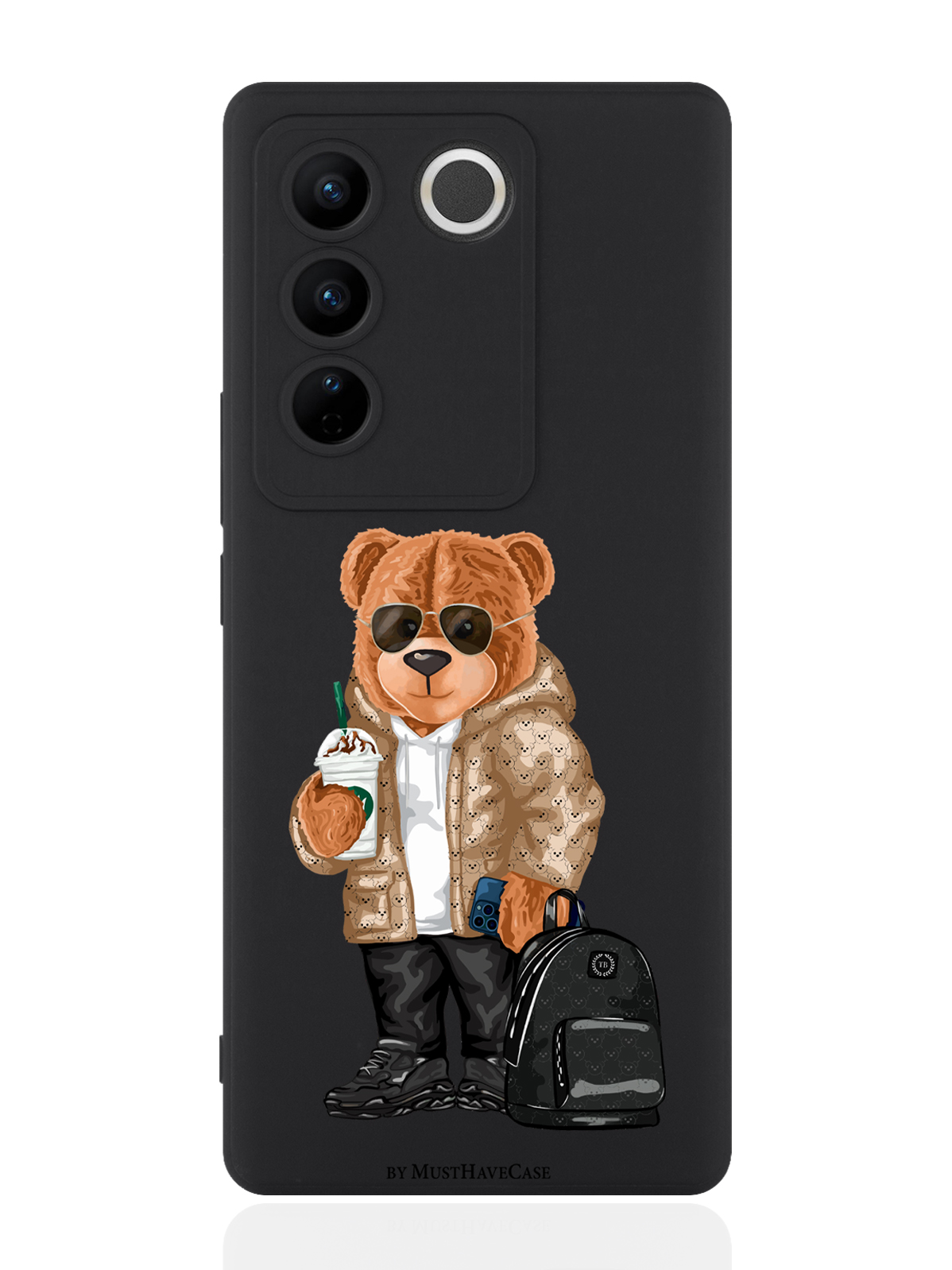 Чехол для смартфона Vivo V27 черный силиконовый Tony Style в очках, Белый;золотой;коричневый
Чехол для смартфона Vivo V27 черный силиконовый Tony Style в очках, Белый;золотой;коричневый