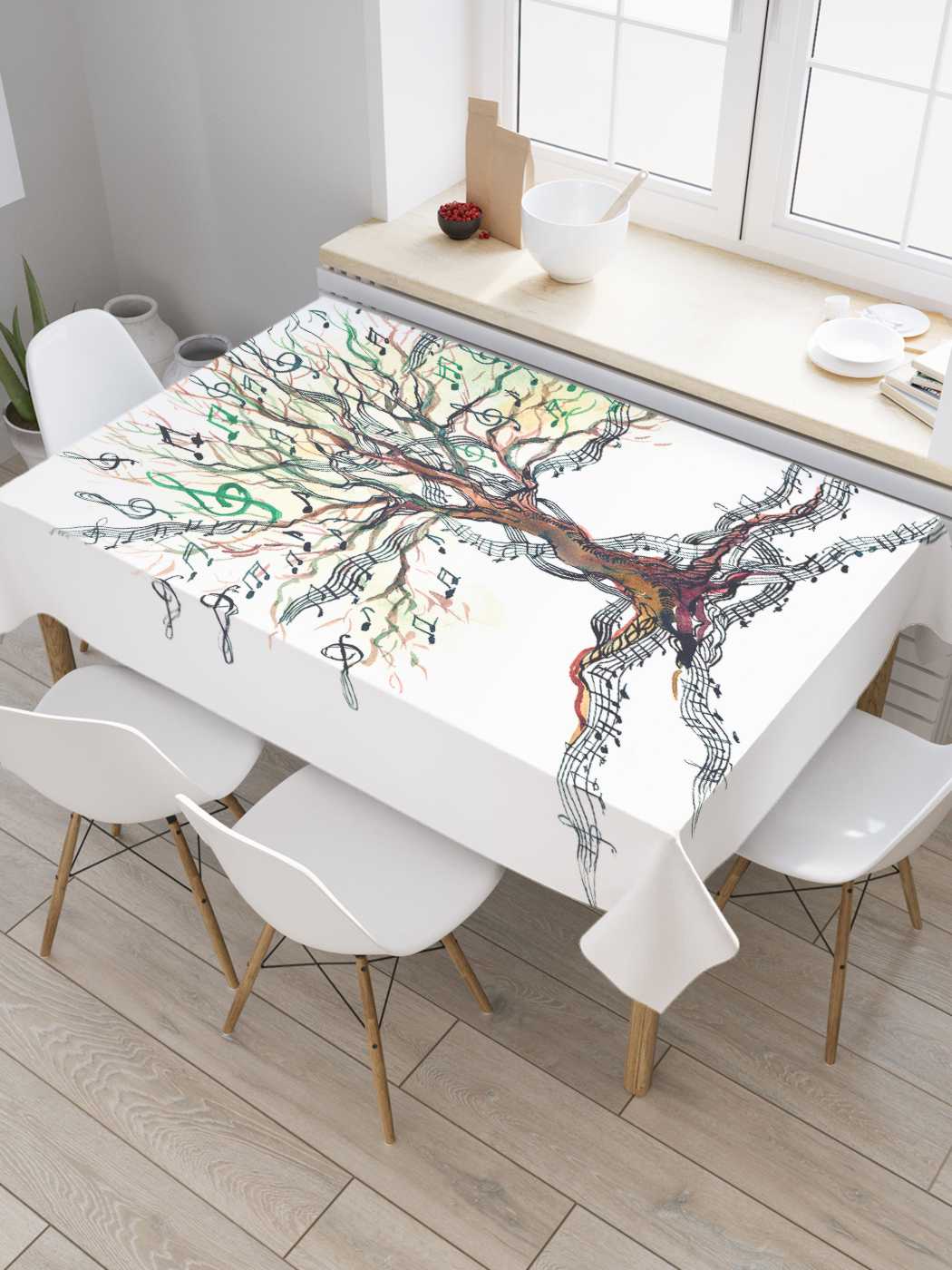 Скатерть прямоугольная JoyArty "Музыкальное дерево" из оксфорда, 180x145 см, Коричневый, Музыкальное дерево
Скатерть прямоугольная JoyArty "Музыкальное дерево" из оксфорда, 180x145 см, Коричневый, Музыкальное дерево