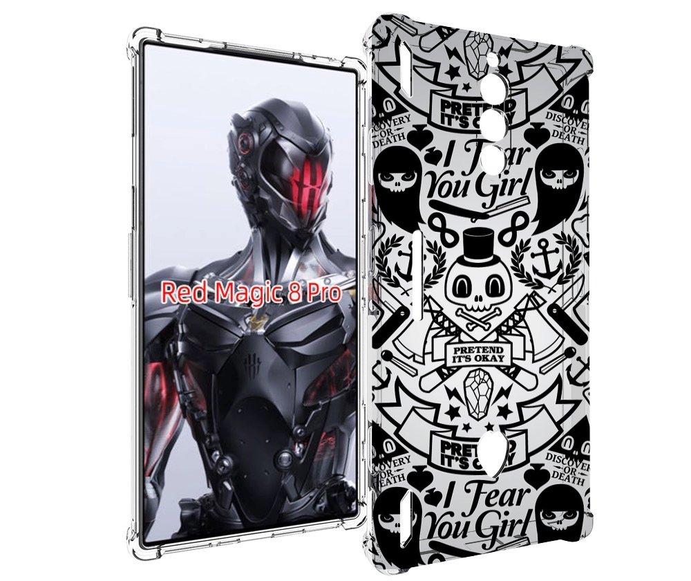 Чехол MyPads готический-принт для ZTE Nubia Red Magic 8 Pro / Red Magic 8 Pro Plus, Tocco
Чехол MyPads готический-принт для ZTE Nubia Red Magic 8 Pro / Red Magic 8 Pro Plus, Tocco