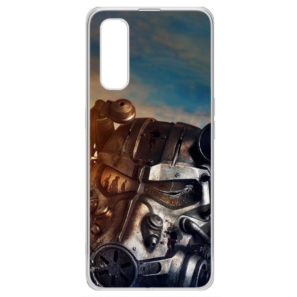 Чехол-накладка Krutoff Clear Case Фоллаут (Fallout) - Шлем Т-60 для Oppo Find X2, Прозрачный
Чехол-накладка Krutoff Clear Case Фоллаут (Fallout) - Шлем Т-60 для Oppo Find X2, Прозрачный