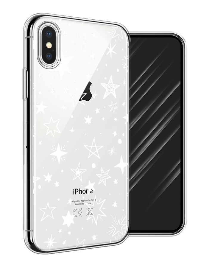 Чехол Awog на Apple iPhone XS (10S) / Айфон XS (10S) "Звездочки графика белая", Разноцветный, 11850-7
Чехол Awog на Apple iPhone XS (10S) / Айфон XS (10S) "Звездочки графика белая", Разноцветный, 11850-7