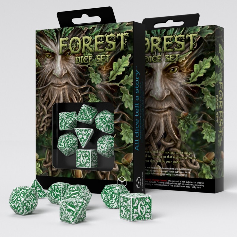 Набор кубиков для настольных ролевых игр (Dungeons and Dragons, DnD, D&D, Pathfinder) - Fo, Зеленый
Набор кубиков для настольных ролевых игр (Dungeons and Dragons, DnD, D&D, Pathfinder) - Fo, Зеленый