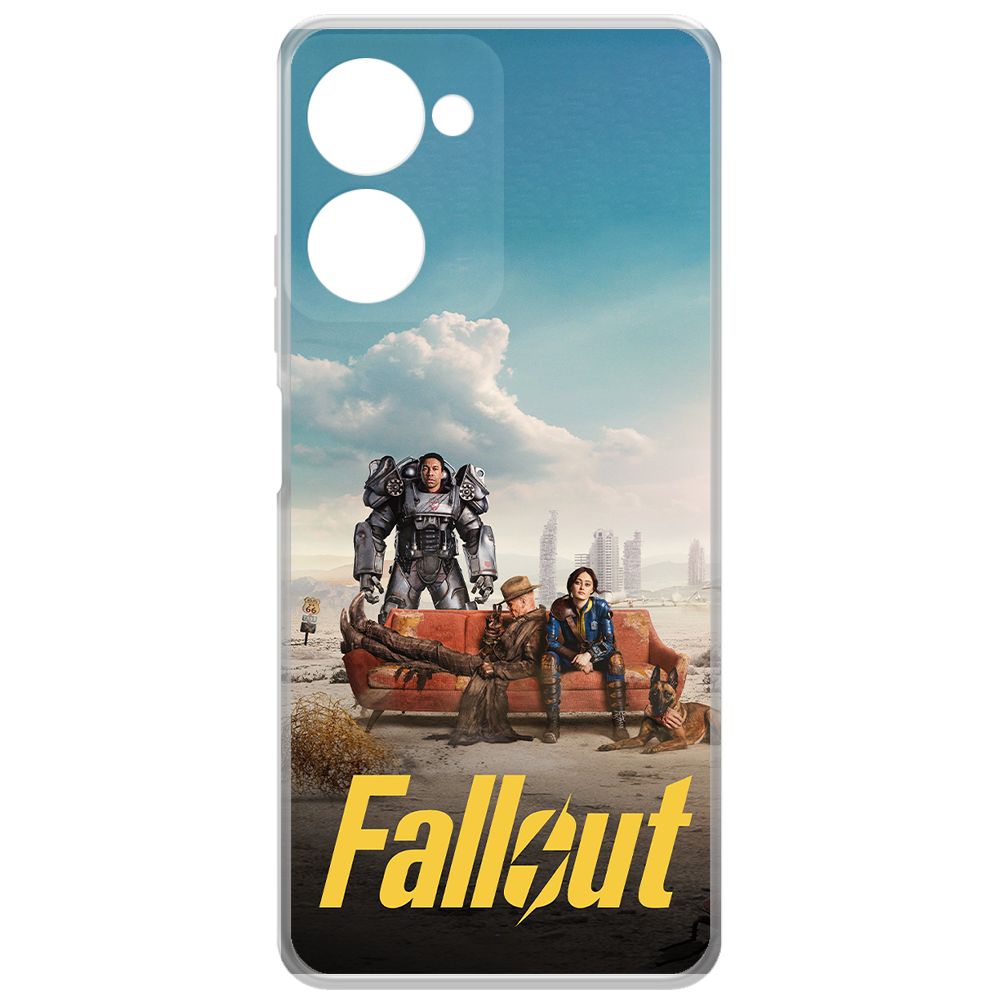 Чехол-накладка Krutoff Clear Case Фоллаут (Fallout) - Постер для Realme 10 Pro, Прозрачный
Чехол-накладка Krutoff Clear Case Фоллаут (Fallout) - Постер для Realme 10 Pro, Прозрачный