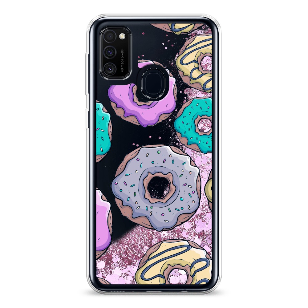 Жидкий чехол с блестками "Разноцветные пончики в глазури 2" на Samsung Galaxy M21, 29794-1
Жидкий чехол с блестками "Разноцветные пончики в глазури 2" на Samsung Galaxy M21, 29794-1