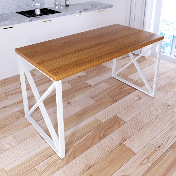 Стол кухонный Solarius Loft с крестообразными ножками 130х70х75, цвет ольхи, белые ножки, Loft с крестообразными ножками 130х70х75
Стол кухонный Solarius Loft с крестообразными ножками 130х70х75, цвет ольхи, белые ножки, Loft с крестообразными ножками 130х70х75