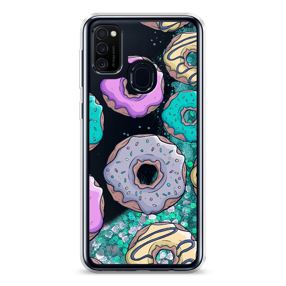 Жидкий чехол с блестками "Разноцветные пончики в глазури 2" на Samsung Galaxy M21, 29795-1
Жидкий чехол с блестками "Разноцветные пончики в глазури 2" на Samsung Galaxy M21, 29795-1