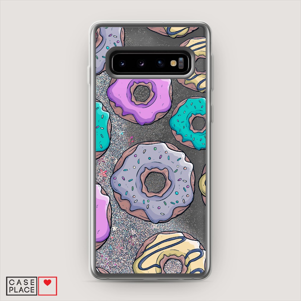 Жидкий чехол с блестками "Разноцветные пончики в глазури 2" на Samsung Galaxy S10, 27091-1
Жидкий чехол с блестками "Разноцветные пончики в глазури 2" на Samsung Galaxy S10, 27091-1