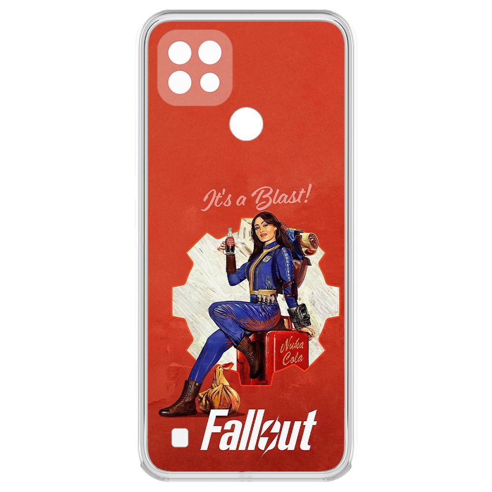 Чехол-накладка Krutoff Clear Case Фоллаут (Fallout) - Это взрыв! для Realme C21, Прозрачный
Чехол-накладка Krutoff Clear Case Фоллаут (Fallout) - Это взрыв! для Realme C21, Прозрачный