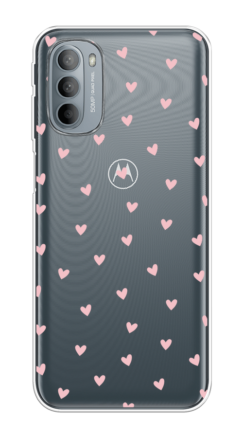 Чехол на Motorola Moto G31/G41 "Розовые сердечки паттерн", Розовый;прозрачный, 242550-1
Чехол на Motorola Moto G31/G41 "Розовые сердечки паттерн", Розовый;прозрачный, 242550-1