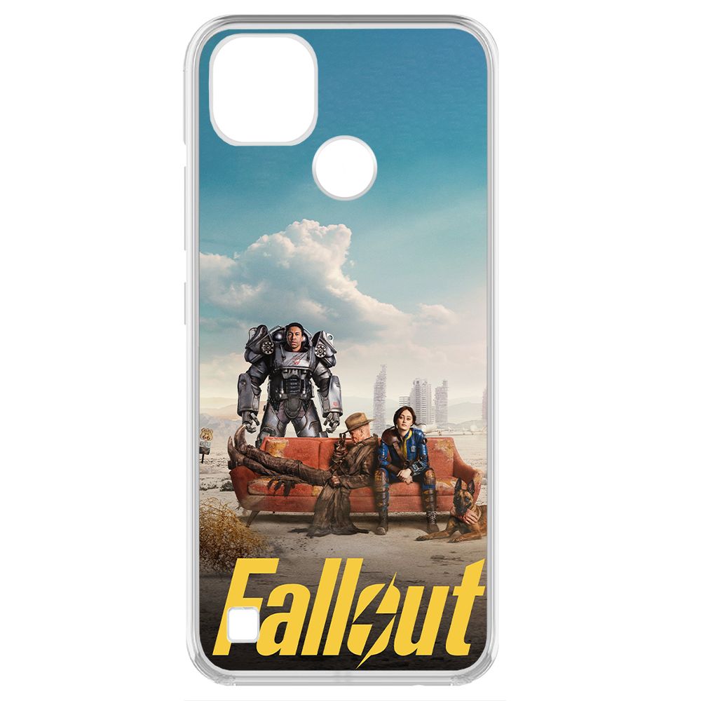 Чехол-накладка Krutoff Clear Case Фоллаут (Fallout) - Постер для Realme C21Y, Прозрачный
Чехол-накладка Krutoff Clear Case Фоллаут (Fallout) - Постер для Realme C21Y, Прозрачный