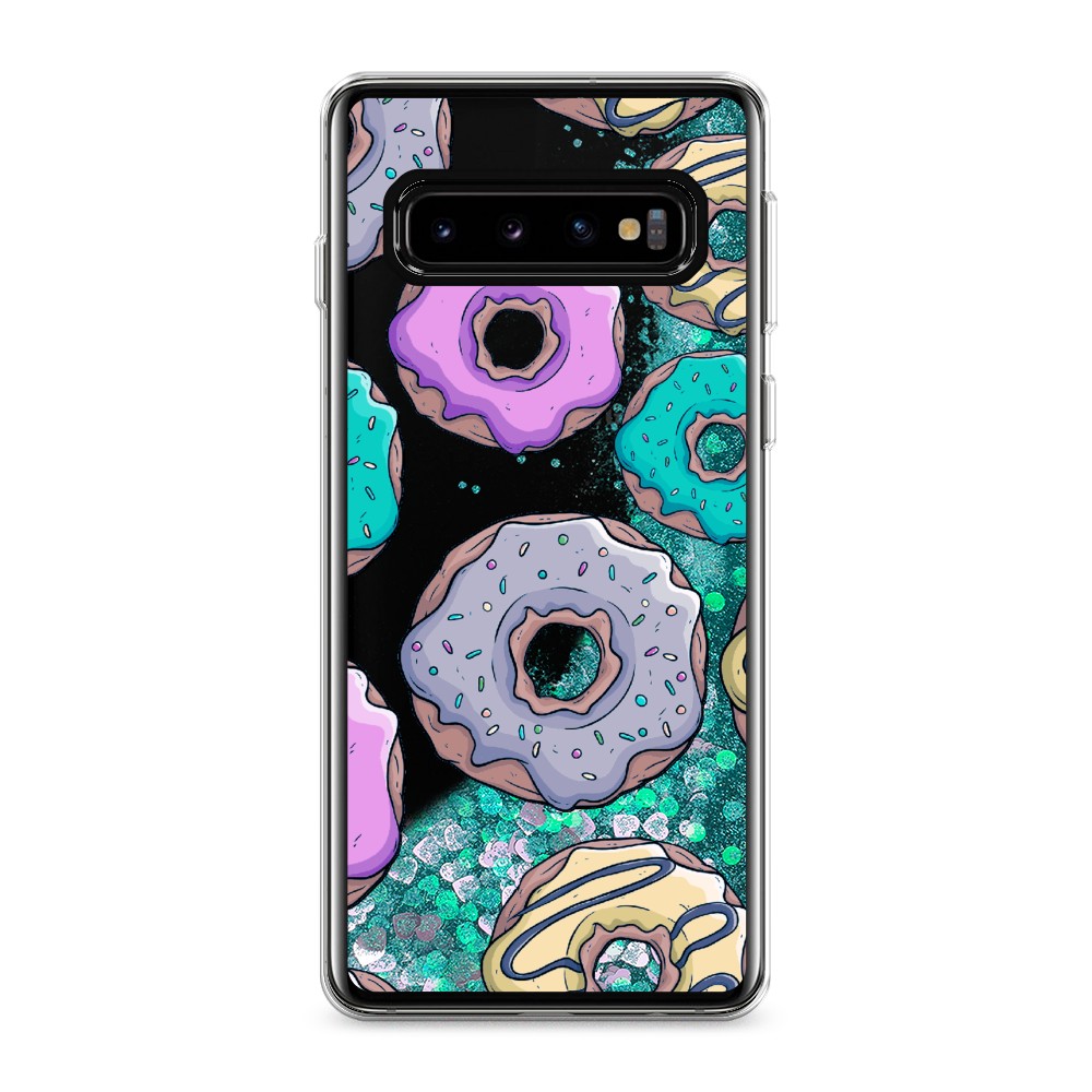 Жидкий чехол с блестками "Разноцветные пончики в глазури 2" на Samsung Galaxy S10, 27095-1
Жидкий чехол с блестками "Разноцветные пончики в глазури 2" на Samsung Galaxy S10, 27095-1