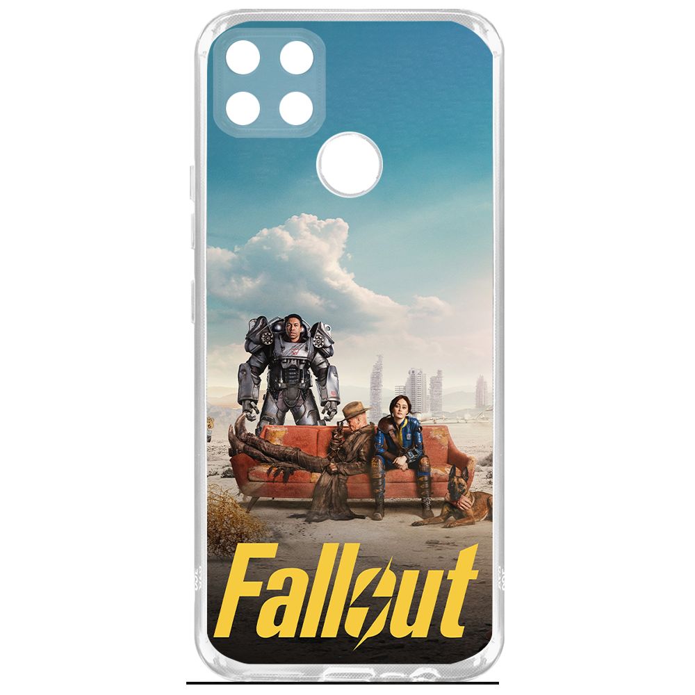 Чехол-накладка Krutoff Clear Case Фоллаут (Fallout) - Постер для Realme C25, Прозрачный
Чехол-накладка Krutoff Clear Case Фоллаут (Fallout) - Постер для Realme C25, Прозрачный