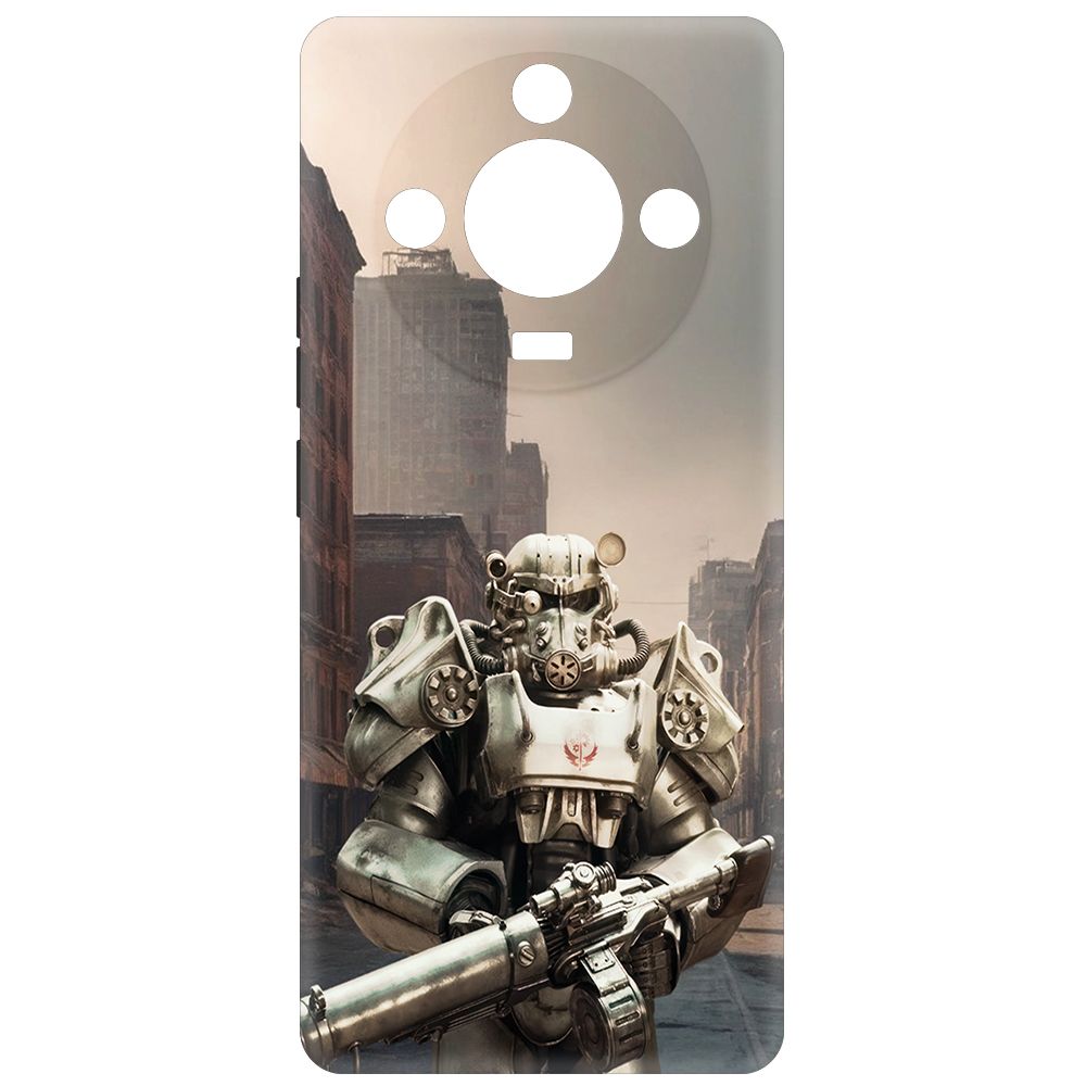 Чехол-накладка Krutoff Soft Case Фоллаут (Fallout) - Рыцарь Братства для Realme 11 Pro, Черный 
Чехол-накладка Krutoff Soft Case Фоллаут (Fallout) - Рыцарь Братства для Realme 11 Pro, Черный