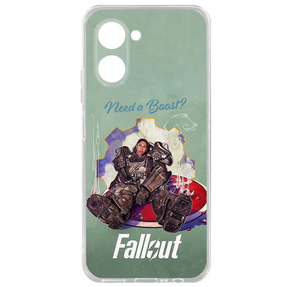Чехол-накладка Krutoff Clear Case Фоллаут (Fallout) - Нужно ускорение для Realme C33 2023, Прозрачный
Чехол-накладка Krutoff Clear Case Фоллаут (Fallout) - Нужно ускорение для Realme C33 2023, Прозрачный