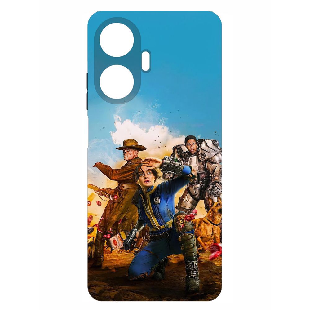Чехол-накладка Krutoff Soft Case Фоллаут (Fallout) - Люси, Гуль и Аарон для Realme C55
Чехол-накладка Krutoff Soft Case Фоллаут (Fallout) - Люси, Гуль и Аарон для Realme C55