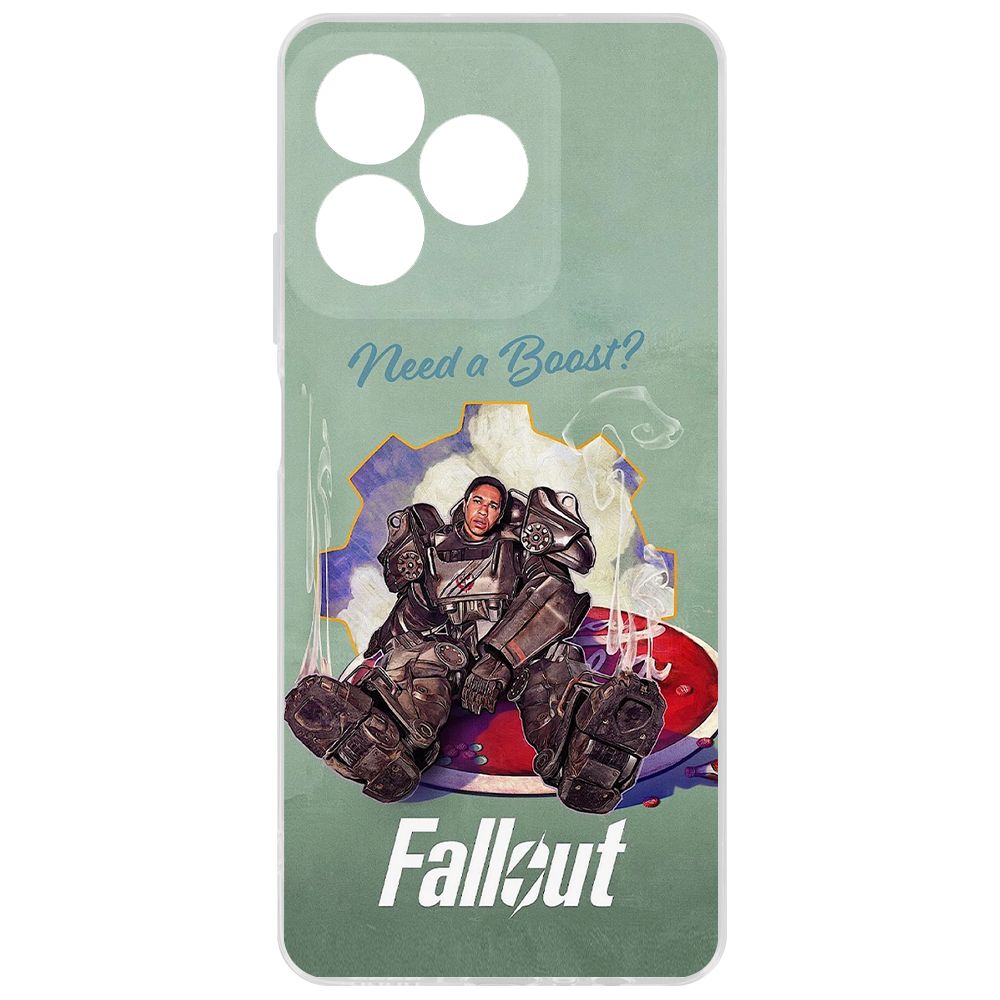 Чехол-накладка Krutoff Clear Case Фоллаут (Fallout) - Нужно ускорение для Realme C53, Прозрачный
Чехол-накладка Krutoff Clear Case Фоллаут (Fallout) - Нужно ускорение для Realme C53, Прозрачный