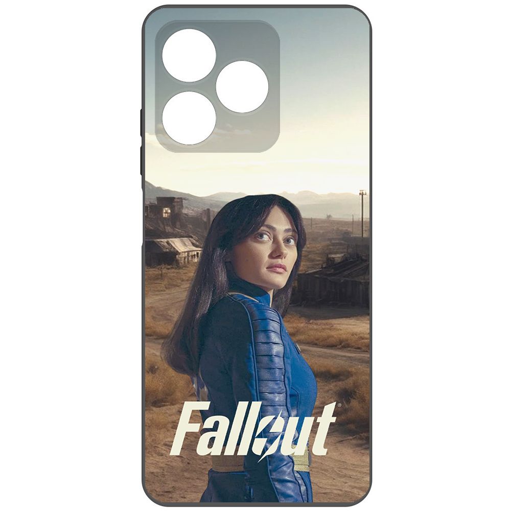 Чехол-накладка Krutoff Soft Case Фоллаут (Fallout) - Люси в пустошах для Realme Note 50, Черный
Чехол-накладка Krutoff Soft Case Фоллаут (Fallout) - Люси в пустошах для Realme Note 50, Черный