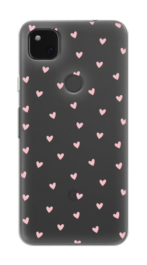 Чехол на Google Pixel 4A "Розовые сердечки паттерн", Розовый;прозрачный, 270650-1
Чехол на Google Pixel 4A "Розовые сердечки паттерн", Розовый;прозрачный, 270650-1