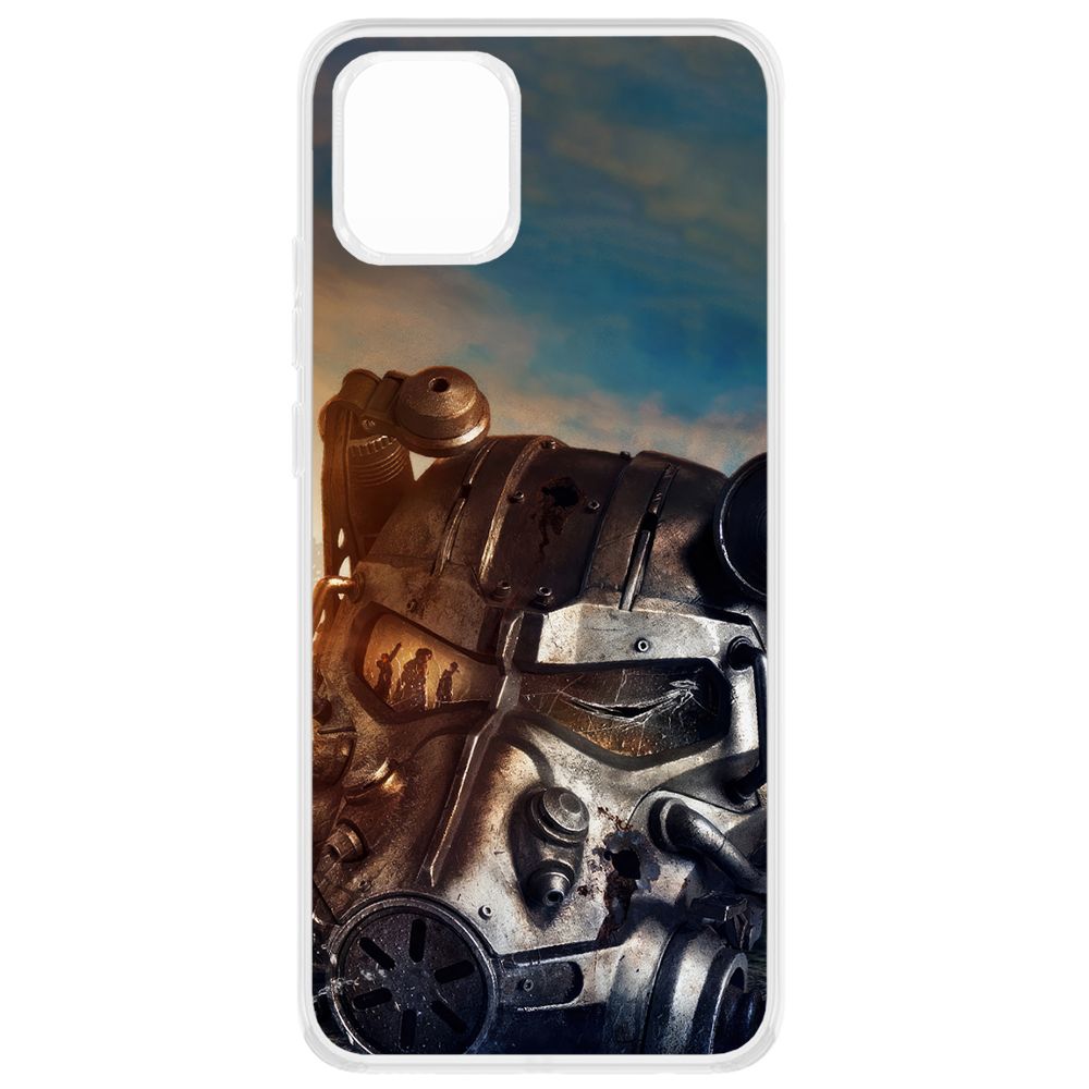 Чехол-накладка Krutoff Clear Case Фоллаут - Шлем Т-60 для Samsung Galaxy A03 (A035), Прозрачный
Чехол-накладка Krutoff Clear Case Фоллаут - Шлем Т-60 для Samsung Galaxy A03 (A035), Прозрачный
