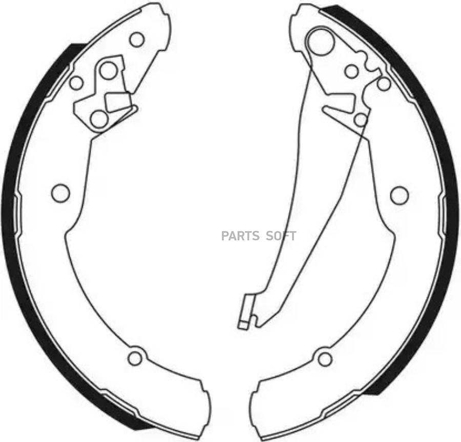 Колодки тормозные барабанные задние SKODA OCTAVIA 96-/ROOMSTER 06-/VW CADDY 96-/POLO 10- /
Колодки тормозные барабанные задние SKODA OCTAVIA 96-/ROOMSTER 06-/VW CADDY 96-/POLO 10- /